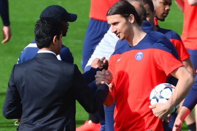 PSG : Ibrahimovic est au Qatar pour faire le point avec Al-Khelafi