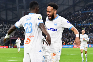 Un super Aubameyang relance Marseille dans la course  l'Europe - Dbrief et NOTES des joueurs (OM 2-0 FCN)