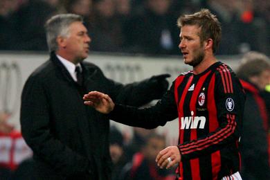 PSG : Ancelotti ferait barrage  la venue de Beckham...