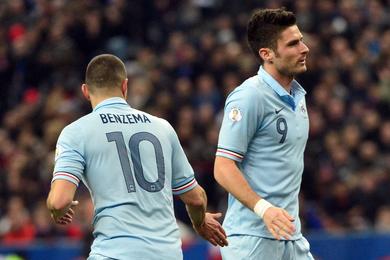 Equipe de France : Giroud et Benzema concurrents en Bleu... Et bientt  Arsenal ?