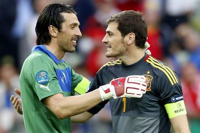 Euro : Buffon - Casillas, un duel de murailles…