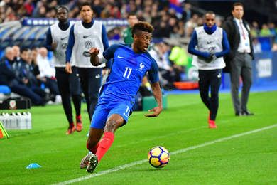 Equipe de France : bless, Coman voit le Mondial 2018 s'loigner