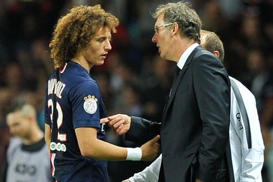 PSG : l'imprvisible David Luiz a encore frapp... et agac Laurent Blanc !