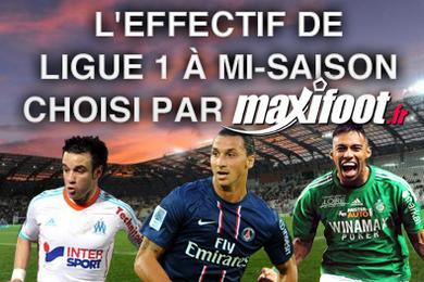 Le meilleur effectif de Ligue 1  mi-saison (2012-2013)