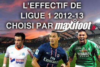 Le meilleur effectif de Ligue 1 de la saison 2012-2013 !