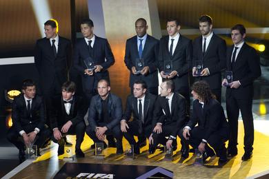 Les 55 joueurs prslectionns pour l’quipe-type de la FIFA, la France n’est pas  l’honneur…