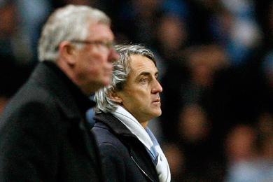 City-Utd : Mancini et Ferguson s'charpent avant le choc de dimanche