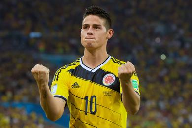 Colombie : Falcao, Cristiano Ronaldo et mme Lebron James... ils sont tous fous de J. Rodriguez !