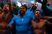 OM : les joueurs fous de bonheur, Eyraud lessivé, Aulas applaudit, la joie des anciens, la folie à Marseille... Une belle fête !