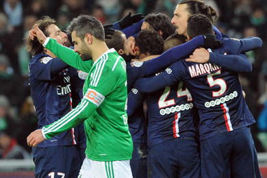 Paris of the head and shoulder. - Debrief and NOTES players (ASSE 0-1 PSG) 