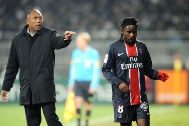 PSG : Luyindula a refus de jouer  Montpellier