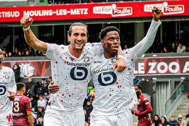 L1 : Mikautadze n'a pas suffi pour Metz, Lille grimpe sur le podium !