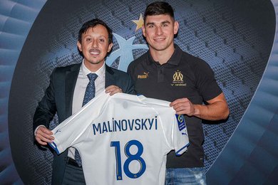 Journal des Transferts : Malinovskyi  l'OM, clap de fin pour Bale, Stphan et Favre carts...