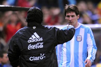 D. Maradona - Messi meilleur que moi