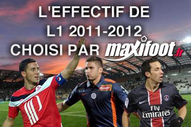 Le meilleur effectif de Ligue 1 de la saison 2011-2012