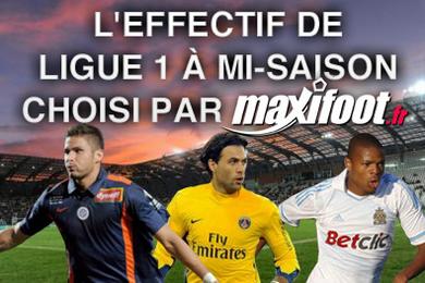 Le meilleur effectif de Ligue 1  mi-saison (2011-2012)