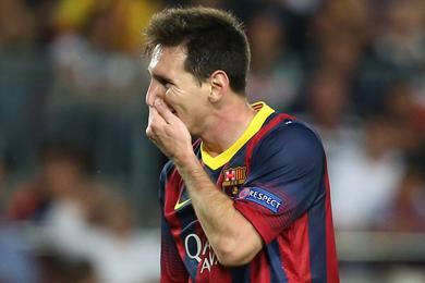 Bara : Messi a pris un coup sur la tte...