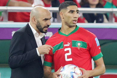 Maroc : le message fort de Regragui pour Hakimi et la CAN !