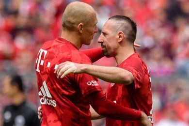 Bayern : les lgendes Ribry et Robben quittent la Bundesliga par la grande porte !