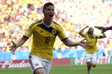 Coupe du monde : James Rodriguez meilleur joueur de la phase de groupes, Benzema et Sakho dans le TOP 10 !