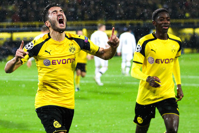 Dortmund : un record de 12 buts, un Dembl retrouv, le retour fracassant de Reus... Une folle soire !
