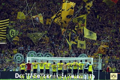 Dortmund meilleure affluence d'Europe, le PSG 19e, les clubs franais  la trane...