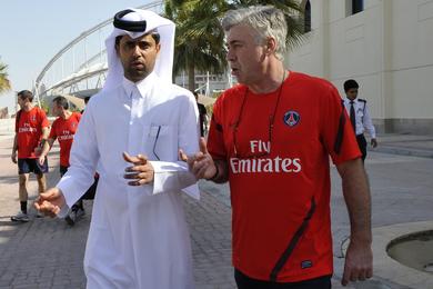 PSG : bloqu par Al-Khelafi, Ancelotti serait prt  payer pour partir !