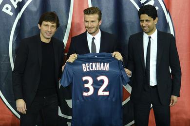 PSG : Beckham, venu pour 2200 € par mois, se fait dj attendre