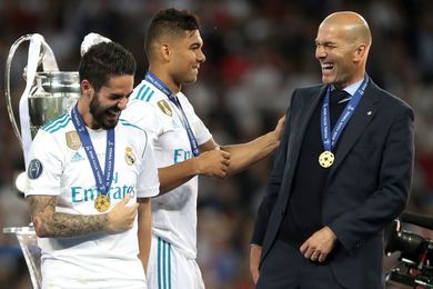 Real : Casemiro dclare sa flamme  Zidane