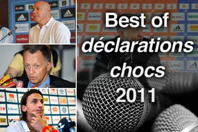 Ibrahimovic, Aulas, Anigo… : le Top 15 des dclarations les plus fracassantes de 2011