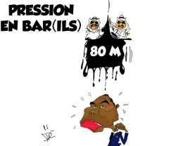 DESSIN : PRESSION EN BARILS