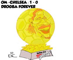 DESSIN : BALLON D'OR MARSEILLAIS