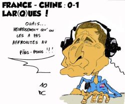 France 0-1 Chine