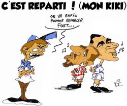 Dessin : C'est reparti mon kiki !