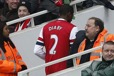 Arsenal : Diaby abattu, Wenger trs inquiet