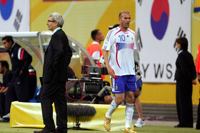 Equipe de France : Domenech, simple accompagnateur en 2006 ? Zidane confirme