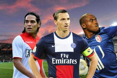 Le meilleur effectif de Ligue 1  mi-saison (2013-2014)