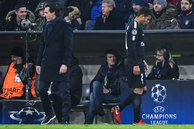 PSG : la dfaite  Munich a un peu plus fragilis la relation entre Thiago Silva et Emery