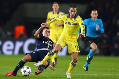 Chelsea : la stat d'Hazard face au PSG qui fait rler Mourinho et la presse anglaise...