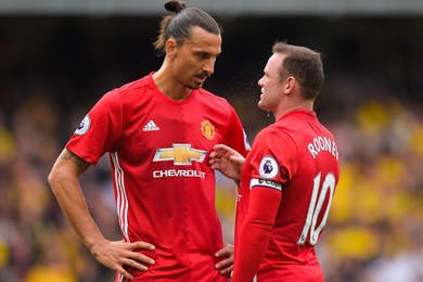 Manchester United : Mourinho veut conserver ses deux vtrans, Rooney et Ibrahimovic !