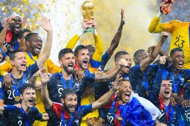 Les Bleus champions du monde : les meilleurs moments de la finale  France-Croatie en images