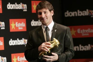 Un trophée de plus pour Messi !