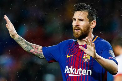 Bara : le but flagrant refus  Messi fait polmique en Espagne