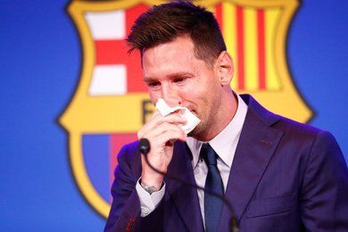 Barça : son départ, le PSG, les larmes... Ce qu'il faut retenir de la conférence de presse de Messi