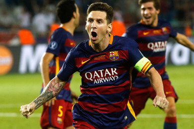 UEFA : Lionel Messi lu meilleur joueur d'Europe 2014-2015 !
