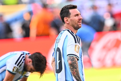 Argentine : comment Messi a tent� de r�veiller son �quipe � la pause