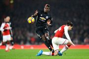 Manchester United : expuls contre Arsenal, Pogba en veut  Koscielny