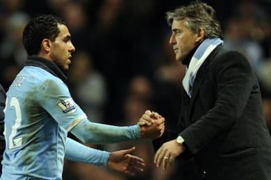 Manchester City : prt  pardonner Tevez, Mancini demande des excuses