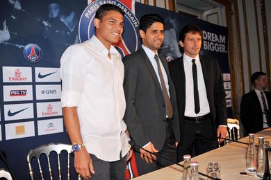 Thiago Silva prsent  la presse, ses premires impressions