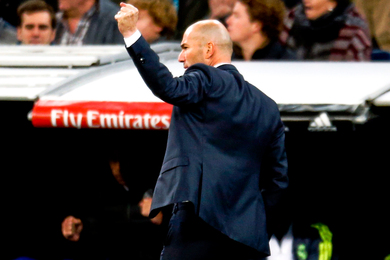 Real : une manita pour sa premire, a commence bien pour Zidane !